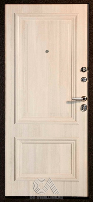 Металлическая дверь Франческа для квартиры, вид изнутри